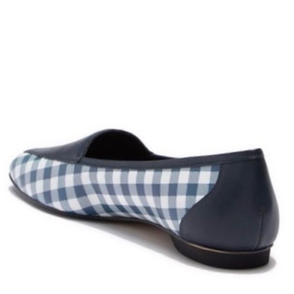 NIB Donald J Pilner blue leather loafers - Picture 2 of 7